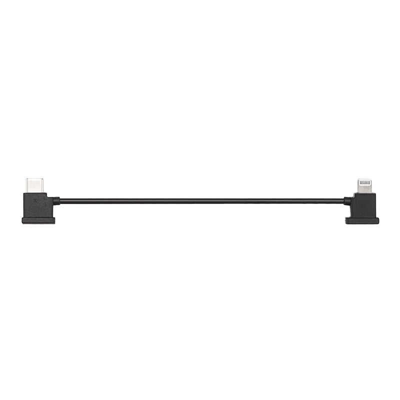 Kabel do aparatury sterującej z serii DJI RC-N (Lightning) na białym tle